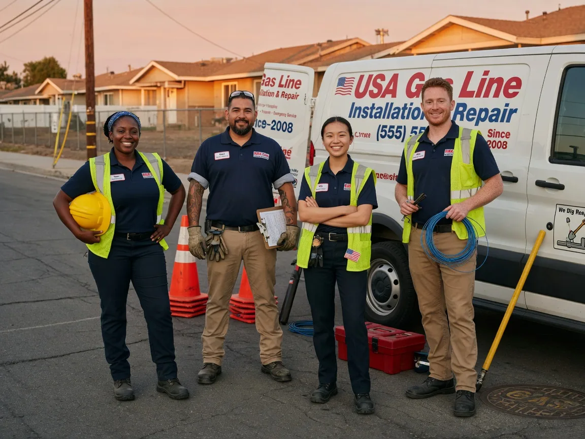 Gas Line Installation company in Partlow, VA